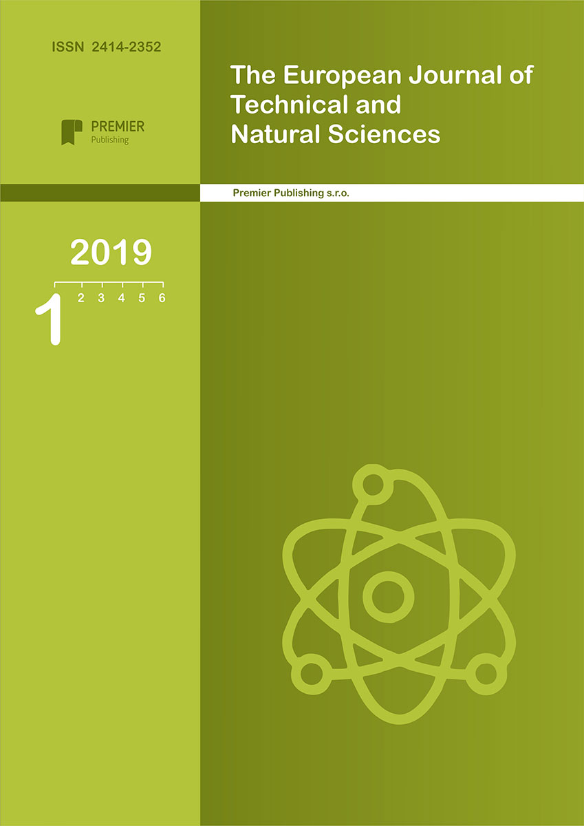 European journal. Austrian Journal of Technical and natural Sciences.