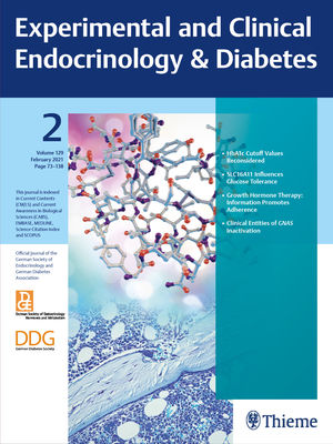 experimental and clinical endocrinology & diabetes cukorbetegség kezelésére gyógyszeres kezelés nélkül