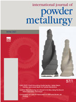Okładka czasopisma: International Journal of Powder Metallurgy