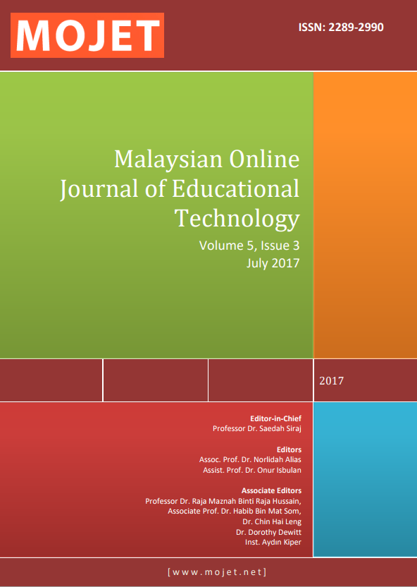 Malaysian Online Journal Of Educational Technology Ici Journals Master Li