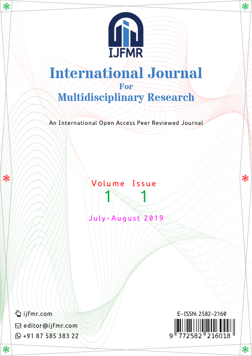 International Journal For Multidisciplinary Research | ICI 