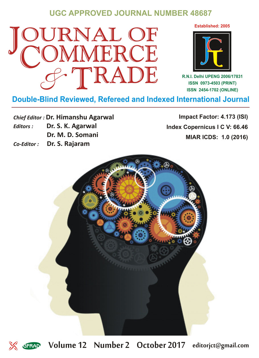 Journal Of Commerce And Trade Ici Journals Master List - 