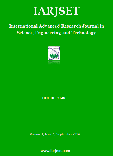 IJSART-International Journal for Science and Advance Research In Technology