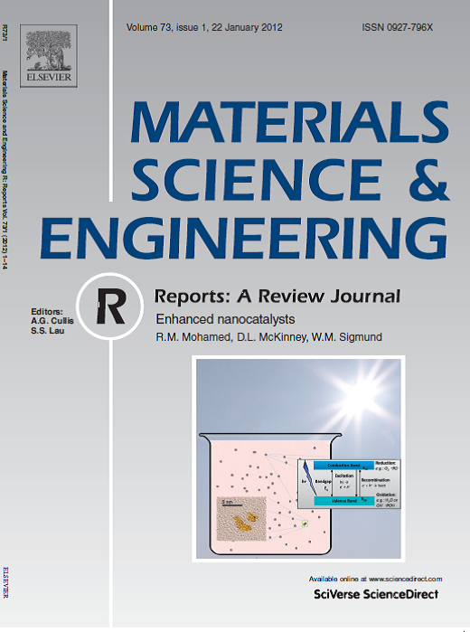 Materials Science And Engineering R Reports Ici Journals Master List
