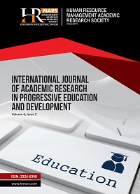 International Journal Of Academic Research In Progressive Education And Dev