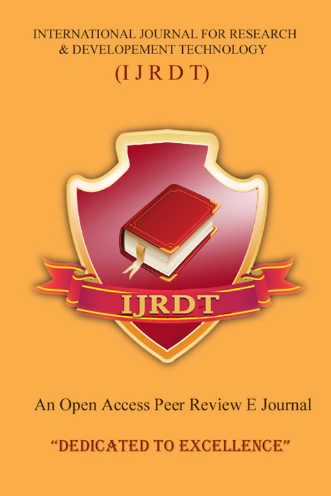 International Journal For Research &amp; Development in Technology 